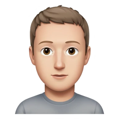 mark zukerberg sticker