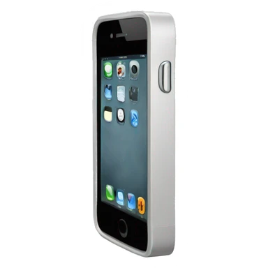 iPhone 15 with the front side sticker