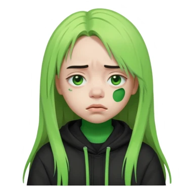 Emoji ilomilo Billie eilish  sticker