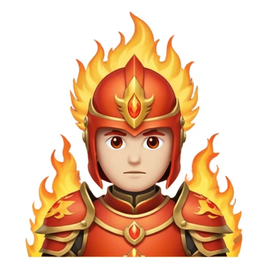 flame emperor sticker