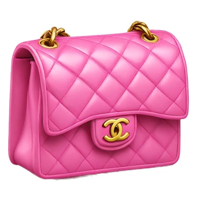 Chanel bag pink sticker