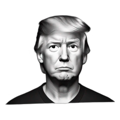 trump's mugshot sticker