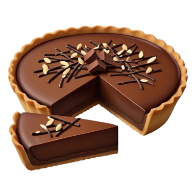 Chocolate tart sticker