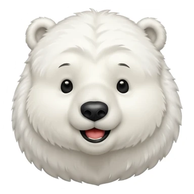 Has un oso polar dando un beso 😘 sticker
