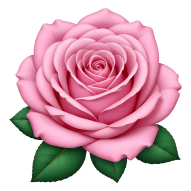 Baby pink rose  sticker