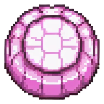 BLACKPINK-inspired object, black and pink colors, playful and retro feel, Pixel Art style sticker