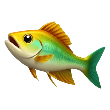 poisson en scoutisme sticker