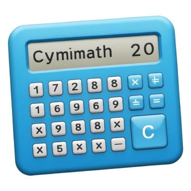 Build me app like website www cymath com sticker