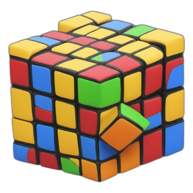 rubiks cube sticker