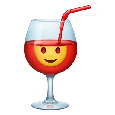 An emoji that shows no drinks allowed sticker