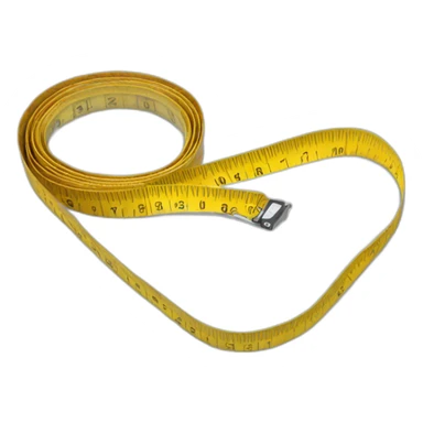Tape measure sticker
