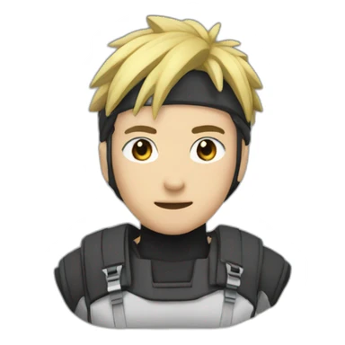 konoha it academy student sticker