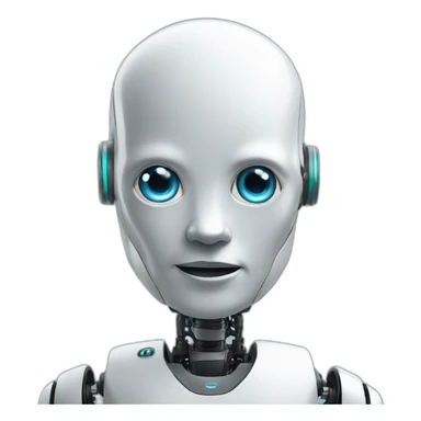 artificial Inteligence robot sticker