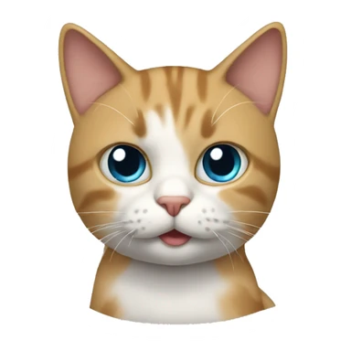 Un gato con móvil  sticker