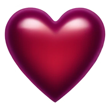 burgundy bright heart shining sticker