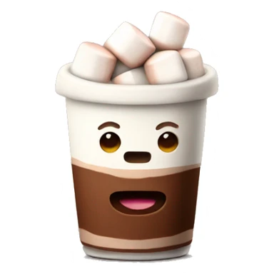 cocoa with marshmallows sticker