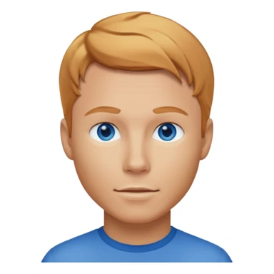 Brian Littrell with reddish blonde hair sticker