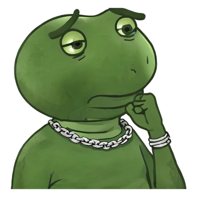 person strangling themselves  sticker