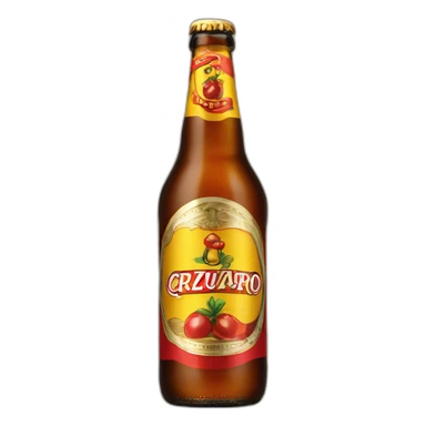 cruzcampo beer sticker