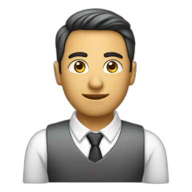 Trabalhador de empresa sticker