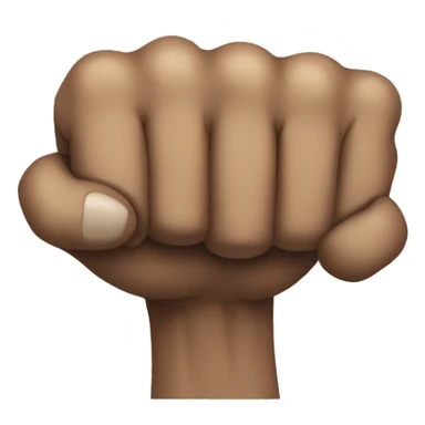 Punch on the back sticker