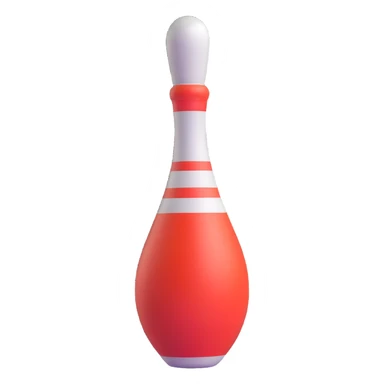bowling pin sticker