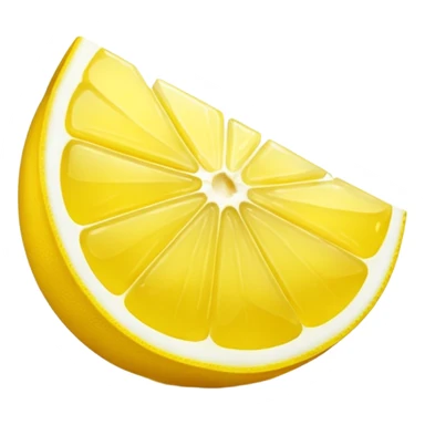 lemon wedge
 sticker