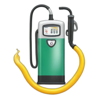 petrol pum sticker