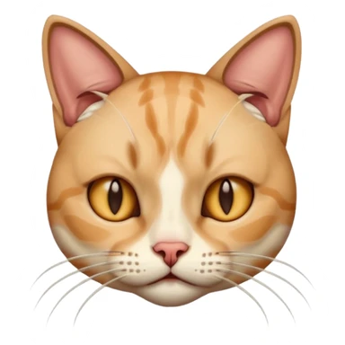 a cat having subdural hematoma sticker