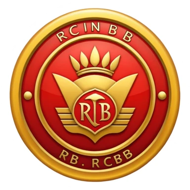 Rcb logo sticker