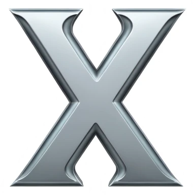 Letter X wins sticker