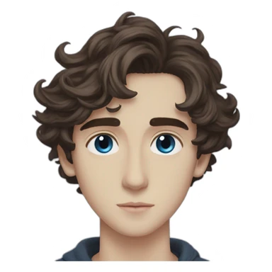 Thimothee  Chalamet Dune blue eyes sticker