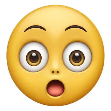 make me a surprised emoji sticker