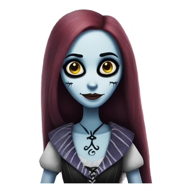 Nightmare before Christmas sally sticker