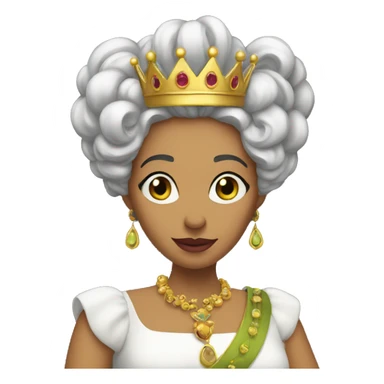 queen in "I don't know" pose sticker