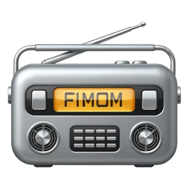 39 / 5.000
Create an FM radio emoji with no background sticker