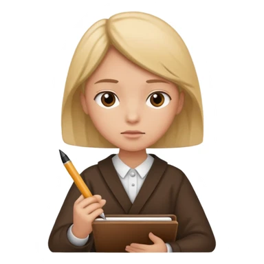 persona est6udiando sticker