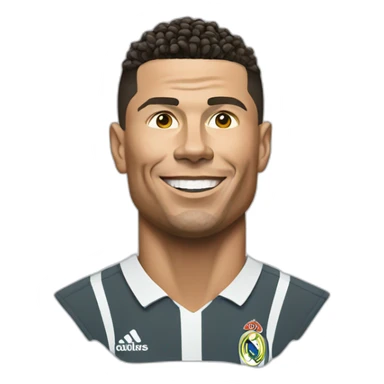 Ronaldo impressionism sticker
