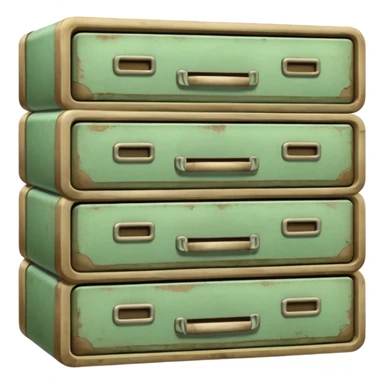 pale green archive sticker