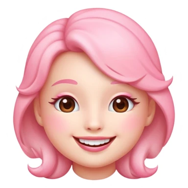 cute pink coquette ios emoji sticker