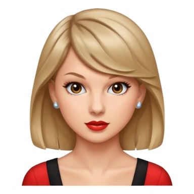 taylor swift face sticker