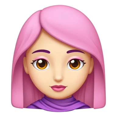 Pembe lavanta 1 dal sticker