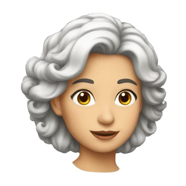 reina blanca sticker