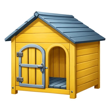 yellow dog kennels sticker