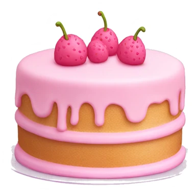 light pink cake  sticker