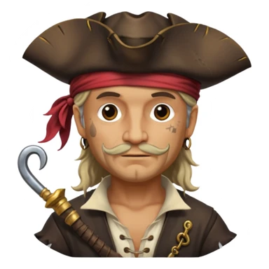 Pirates Hook sticker