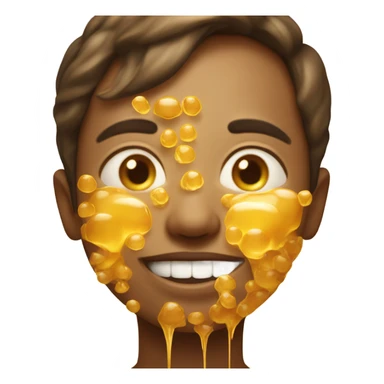 Throwing up honey  sticker