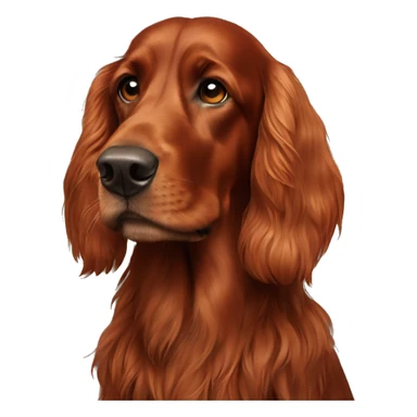 Irish setter sticker