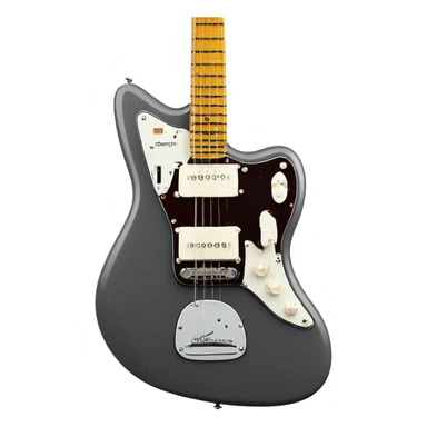 American Professional II Jazzmaster Gray sticker