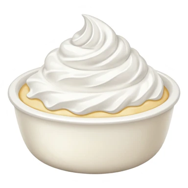 Cooking whipped cream sticker